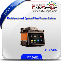 Splicer de Fusão de Fibra Óptica Multifuncional de Alto Desempenho Csp-X5
